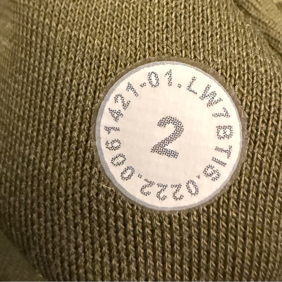 Lululemon Align High-Rise Shorts 6” Bronze Green Sz 2 Retired Color Nulu Fabric - Picture 8 of 8